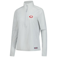 Minnesota Twins Vineyard Vines Women's Performance Grid Half-Zip Pullover Top Online