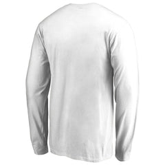 San Francisco 49ers Throwback Logo Long Sleeve T-shirt - White - NFL