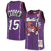 Mitchell & Ness Vince Carter Toronto Raptors Youth 1998/99 Hardwood Classics Swingman Throwback Jersey Purple