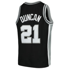 Mitchell & Ness Tim Duncan San Antonio Spurs Youth Swingman Throwback Jersey Black