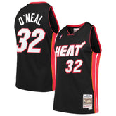 Mitchell & Ness Shaquille O'Neal Miami Heat Hardwood Classics Swingman Jersey Black