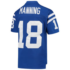 Peyton Manning Indianapolis Colts Youth 1998 Legacy Retired Player Jersey - Royal - Mitchell & Ness