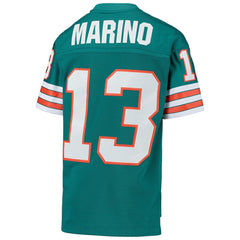 Dan Marino Miami Dolphins Youth 1984 Legacy Retired Player Jersey - Aqua - Mitchell & Ness