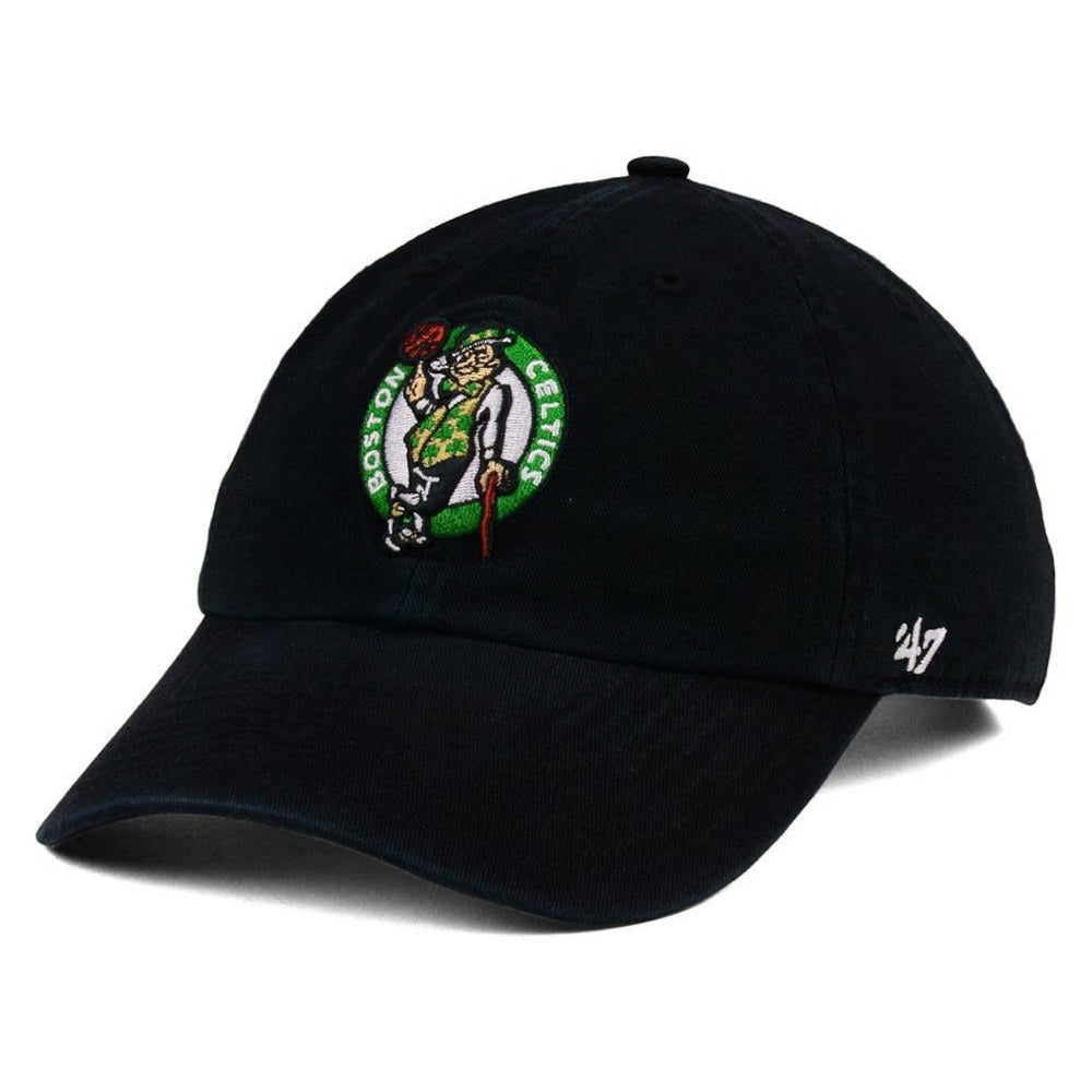 47 brand Boston Celtics '47 Core Logo Clean Up Adjustable Hat Black