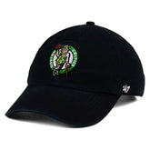 47 brand Boston Celtics '47 Core Logo Clean Up Adjustable Hat Black
