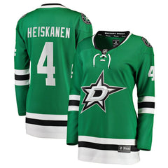 Miro Heiskanen Dallas Stars Fanatics Women's Home Breakaway Player Jersey - Kelly Green | Fanatics online