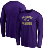 Baltimore Ravens Victory Arch Long Sleeve T-Shirt - Purple - NFL