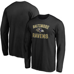 Baltimore Ravens Victory Arch Long Sleeve T-Shirt - Black - NFL