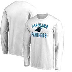 Carolina Panthers Victory Arch Long Sleeve T-Shirt - White - NFL