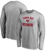 Tampa Bay Buccaneers Victory Arch Long Sleeve T-Shirt - Heathered Gray - NFL