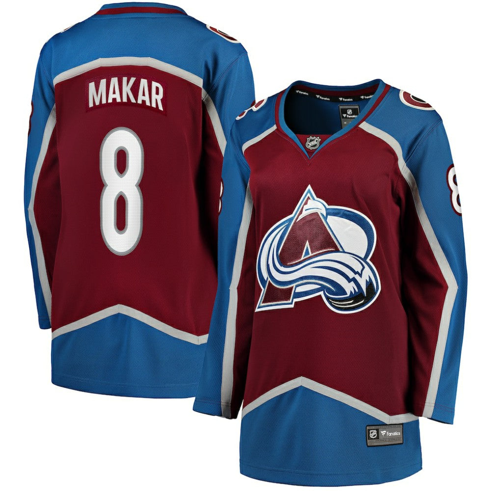 Cale Makar Colorado Avalanche Fanatics Women's Home Breakaway Player Jersey - Maroon | Fanatics Lifestyle