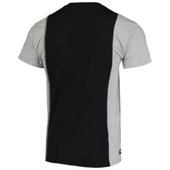 Las Vegas Raiders Refried Apparel Sustainable Upcycled Split T-Shirt - Black/Silver - NFL