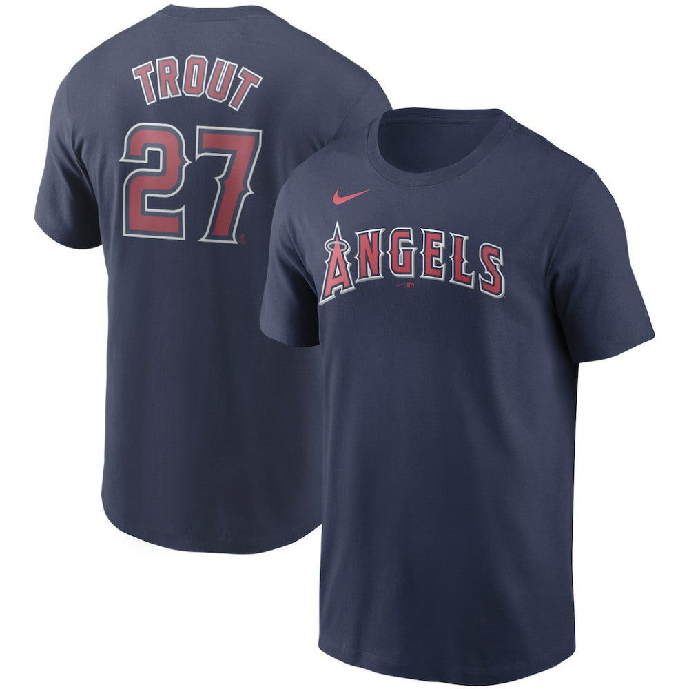Mike Trout Los Angeles Angels Nike Name & Number T-Shirt Near Me