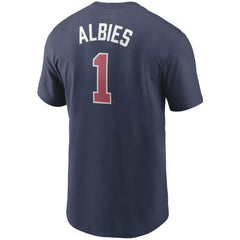 Ozzie Albies Atlanta Braves Nike Fuse Name & Number T-Shirt Sale