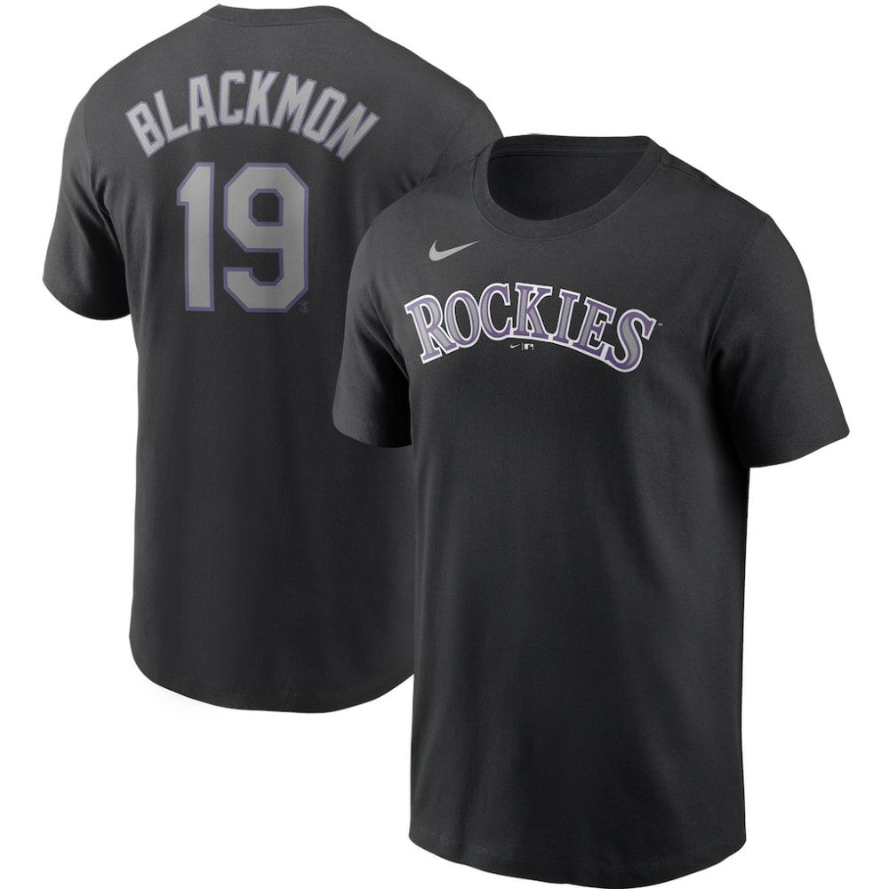 Charlie Blackmon Colorado Rockies Nike Name & Number T-Shirt Near Me