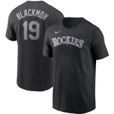 Charlie Blackmon Colorado Rockies Nike Name & Number T-Shirt Near Me