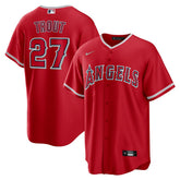 Mike Trout Los Angeles Angels Nike Alternate Replica Player Name Jersey Near Me