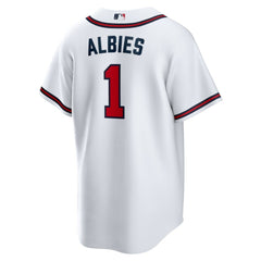 Ozzie Albies Atlanta Braves Nike Home Replica Player Name Jersey Outlet