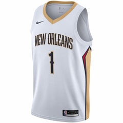 Nike Zion Williamson New Orleans Pelicans 2019/2020 Swingman Jersey Association Edition White