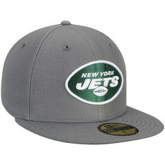 New York Jets New Era Storm 59FIFTY Fitted Hat - Graphite - NFL