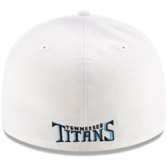 Tennessee Titans New Era Omaha Low Profile 59FIFTY Fitted Hat - White - NFL