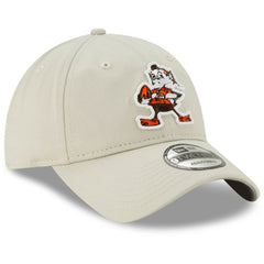 Cleveland Browns New Era Historic Playmaker 9TWENTY Adjustable Hat - Khaki - NFL