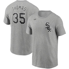 Frank Thomas Chicago White Sox Nike Cooperstown Collection Name & Number T-Shirt Sale
