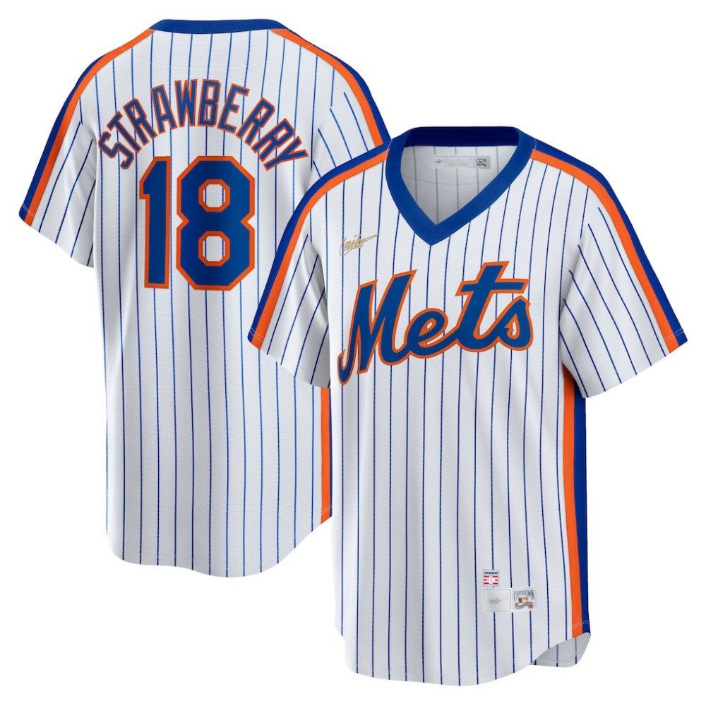 Darryl Strawberry New York Mets Nike Home Cooperstown Collection Player Jersey Online