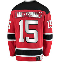 Jamie Langenbrunner New Jersey Devils Fanatics Premier Breakaway Retired Player Jersey - Red | Fanatics on sale