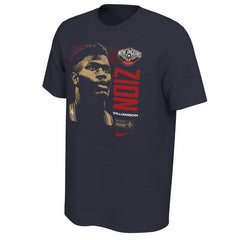 Nike Zion Williamson New Orleans Pelicans 2019 NBA Draft First Round Rookie T-Shirt Navy