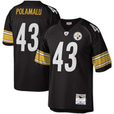 Troy Polamalu Pittsburgh Steelers Legacy Replica Jersey - Black - Mitchell & Ness