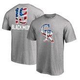 Charlie Blackmon Colorado Rockies Banner Wave Name & Number T-Shirt Near Me
