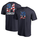 Miguel Cabrera Detroit Tigers Banner Wave Name & Number T-Shirt Near Me