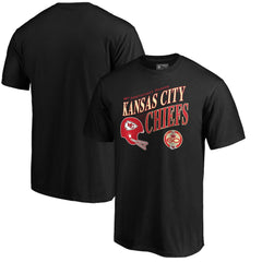 Kansas City Chiefs 60th Season Logo Rise T-Shirt - Black - NFL