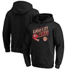 Kansas City Chiefs 60th Season Logo Rise Pullover Hoodie - Black - NFL