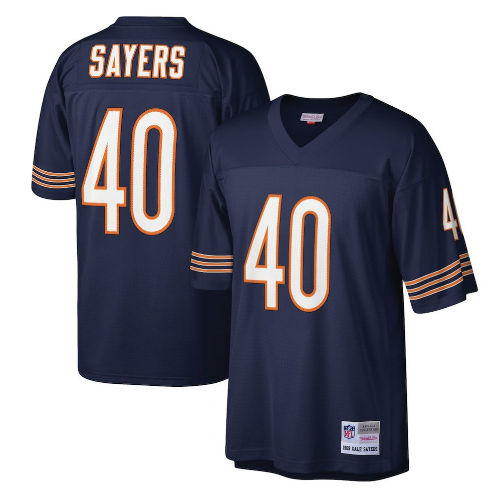 Gale Sayers Chicago Bears Legacy Replica Jersey - Navy - Mitchell & Ness