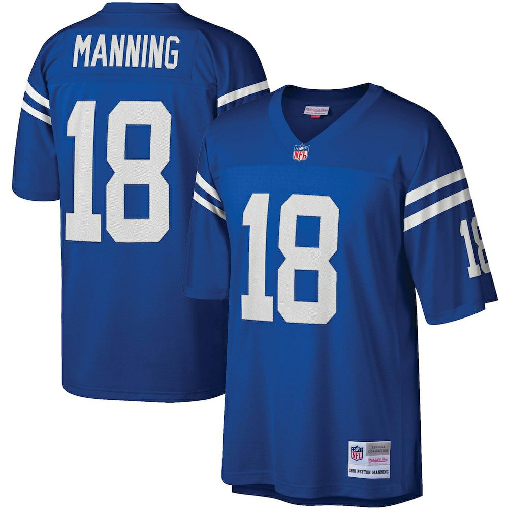 Peyton Manning Indianapolis Colts Legacy Replica Jersey - Royal - Mitchell & Ness