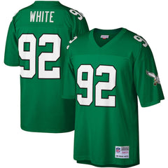 Reggie White Philadelphia Eagles Legacy Replica Jersey - Kelly Green - Mitchell & Ness