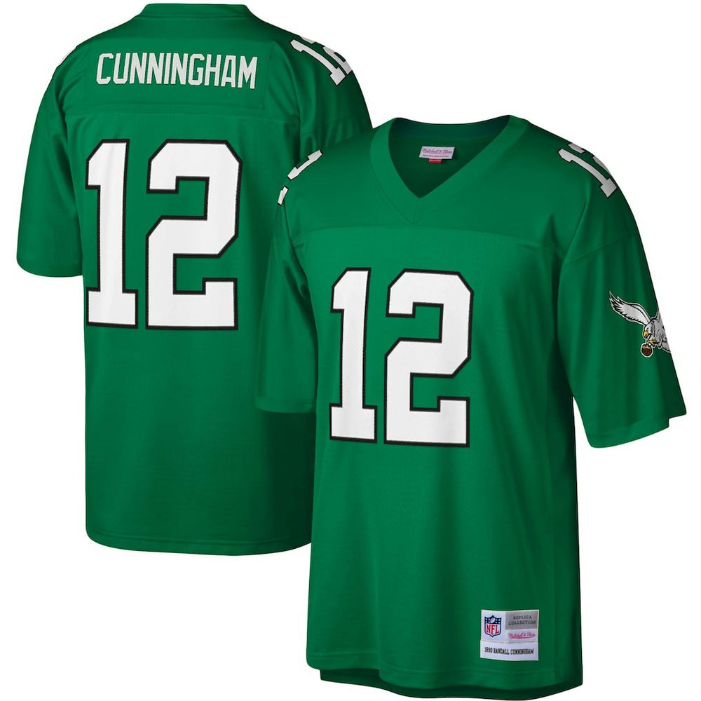 Randall Cunningham Philadelphia Eagles Legacy Replica Jersey - Kelly Green - Mitchell & Ness