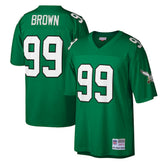 Jerome Brown Philadelphia Eagles Legacy Replica Jersey - Kelly Green - Mitchell & Ness