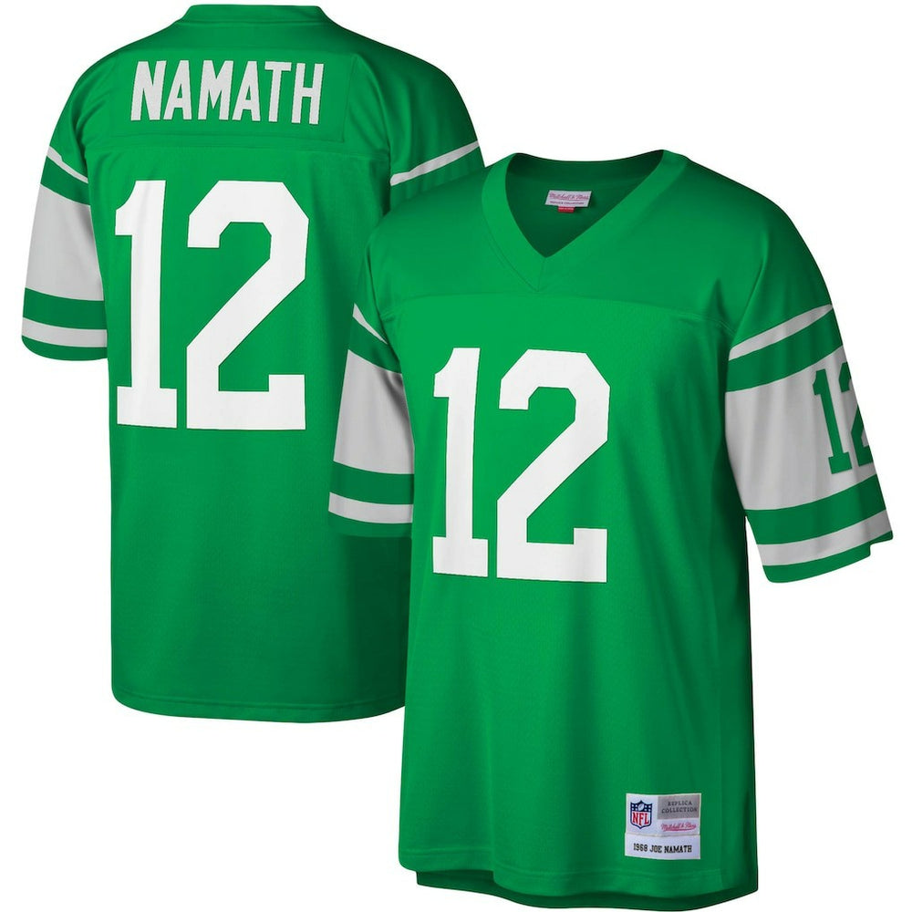 Joe Namath New York Jets Legacy Replica Jersey - Kelly Green - Mitchell & Ness