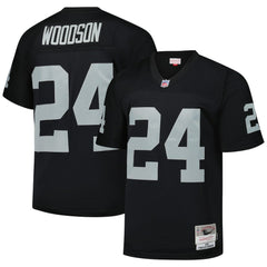 Charles Woodson Las Vegas Raiders Legacy Replica Jersey - Black - Mitchell & Ness