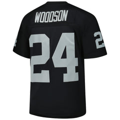 Charles Woodson Las Vegas Raiders Legacy Replica Jersey - Black - Mitchell & Ness