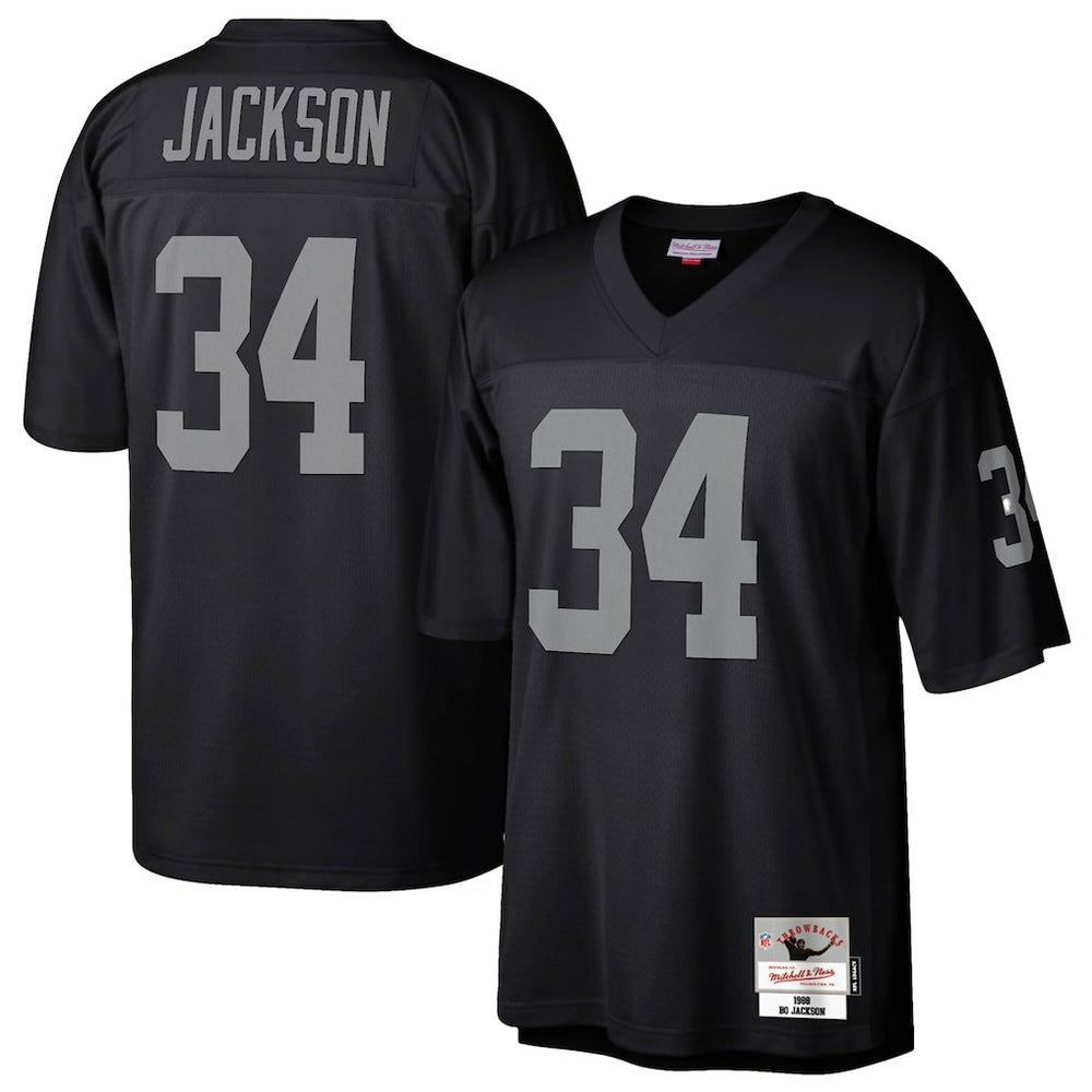 Bo Jackson Las Vegas Raiders Legacy Replica Jersey - Black - Mitchell & Ness