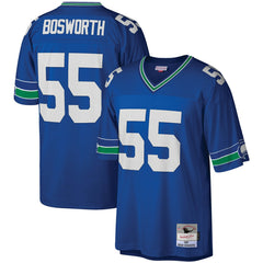 Brian Bosworth Seattle Seahawks Legacy Replica Jersey - Royal - Mitchell & Ness