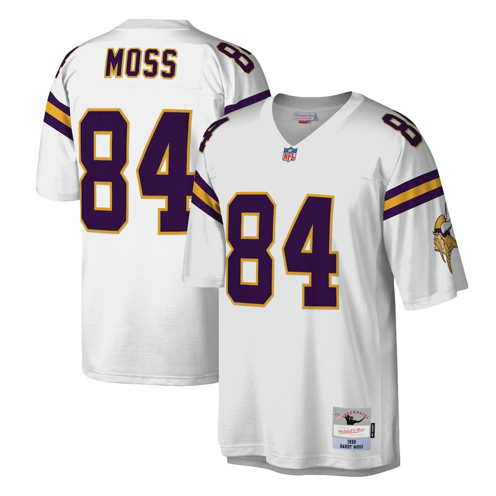 Randy Moss Minnesota Vikings Legacy Replica Jersey - White - Mitchell & Ness