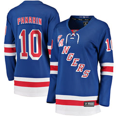 Artemi Panarin New York Rangers Fanatics Women's Home Breakaway Player Jersey - Blue | Fanatics sale