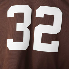 Jim Brown Cleveland Browns 1964 Authentic Throwback Retired Player Jersey - Brown - Mitchell & Ness