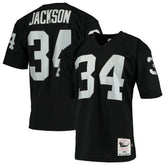Bo Jackson Las Vegas Raiders 1990 Authentic Throwback Retired Player Jersey - Black - Mitchell & Ness