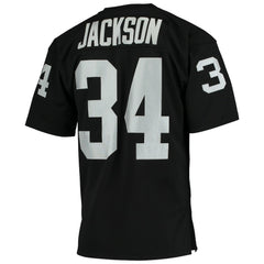 Bo Jackson Las Vegas Raiders 1990 Authentic Throwback Retired Player Jersey - Black - Mitchell & Ness